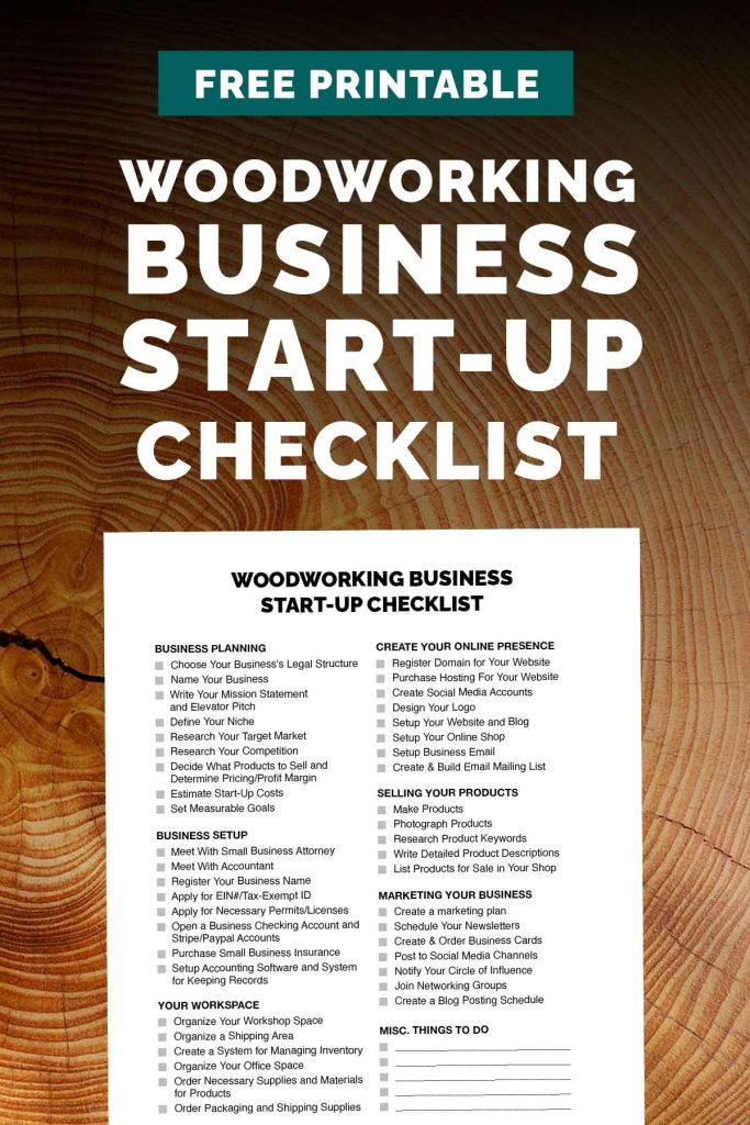 woodwork business plan