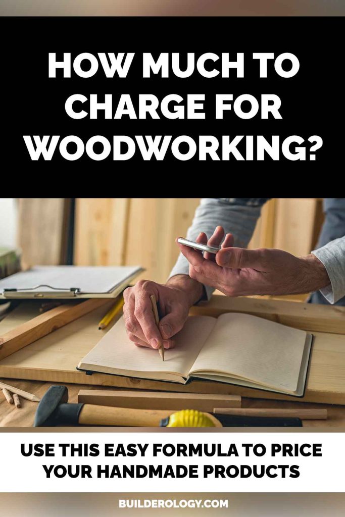 how much to charge for woodworking?