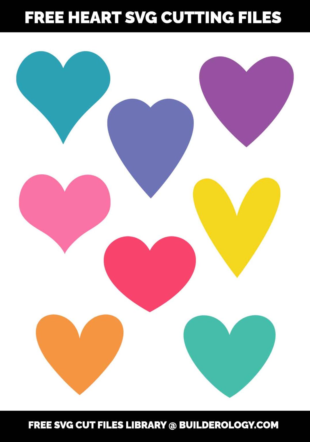 Free Heart SVG Cutting Files | Builderology